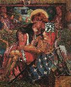 Dante Gabriel Rossetti The Wedding of Saint George and Princess Sabra oil